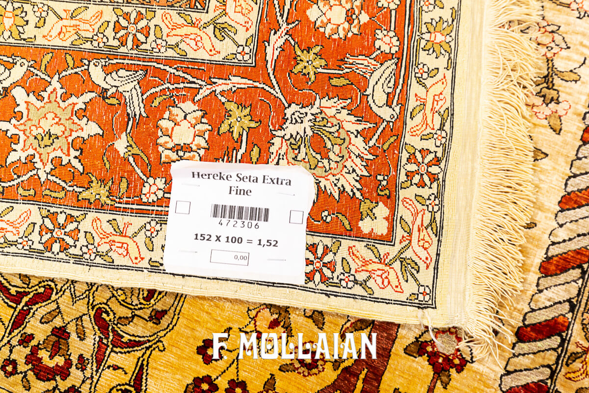 Hereke Rug Silk Extra Fine n°:472306